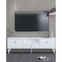 HANAH HOME TV polica 1302 DROP 1 White Gold - slika 2