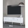 HANAH HOME TV polica 1302 DROP 1 White Gold - slika 1