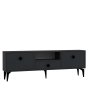 HANAH HOME TV polica 1304 DROP 1 Anthracite Black - slika 4
