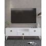 HANAH HOME TV polica 1304 DROP 1 White Gold - slika 2