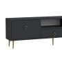 HANAH HOME TV polica 1306 DROP 1 Anthracite Gold - slika 5