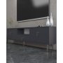 HANAH HOME TV polica 1306 DROP 1 Anthracite Silver - slika 2