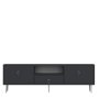 HANAH HOME TV polica 1306 DROP 1 Anthracite Silver - slika 3