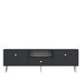 HANAH HOME TV polica 1307 DROP 1 Anthracite Silver - slika 3