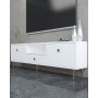 HANAH HOME TV polica 1307 DROP 1 White Gold - slika 2