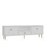 HANAH HOME TV polica 1307 DROP 1 White Gold - slika 4