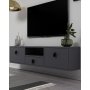 HANAH HOME TV polica 1309 DROP 1 Anthracite - slika 2