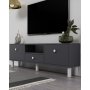 HANAH HOME TV polica 1310 DROP 1 Anthracite White - slika 2