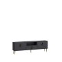HANAH HOME TV polica 1311 DROP 32 Anthracite Black Gold - slika 4