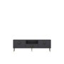 HANAH HOME TV polica 1313 DROP 32 Anthracite Gold - slika 3