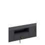 HANAH HOME TV polica 1313 DROP 32 Anthracite Gold - slika 5
