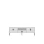 HANAH HOME TV polica 1313 DROP 32 White Silver - slika 3