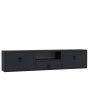 HANAH HOME TV polica 1303 DROP 1 Anthracite Black - slika 4