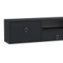 HANAH HOME TV polica 1303 DROP 1 Anthracite Silver - slika 5