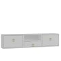 HANAH HOME TV polica 1303 DROP 1 White Gold - slika 4