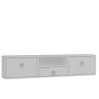 HANAH HOME TV polica 1303 DROP 1 White Silver - slika 4