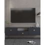 HANAH HOME TV polica 1305 DROP 1 Anthracite Gold - slika 2