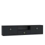 HANAH HOME TV polica 1305 DROP 1 Anthracite Gold - slika 4