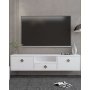 HANAH HOME TV polica 1305 DROP 1 White Gold - slika 2