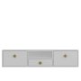 HANAH HOME TV polica 1305 DROP 1 White Gold - slika 3