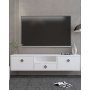 HANAH HOME TV polica 1305 DROP 1 White Silver - slika 2