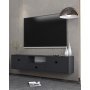 HANAH HOME TV polica 1301 DROP 1 Anthracite Black - slika 2