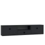 HANAH HOME TV polica 1301 DROP 1 Anthracite Black - slika 4