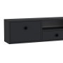 HANAH HOME TV polica 1301 DROP 1 Anthracite Black - slika 5