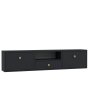 HANAH HOME TV polica 1301 DROP 1 Anthracite Gold - slika 4