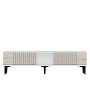 HANAH HOME TV polica Corsa 150 White Travertine - slika 3