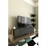 HANAH HOME TV polica Corsa 120 Anthracite - slika 2