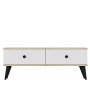 HANAH HOME TV polica Mona 120 Sapphire Oak White - slika 5