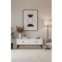HANAH HOME TV polica Mona 120 White - slika 4