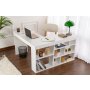 HANAH HOME Radni sto Vesper Natural White - slika 1