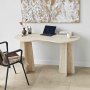 HANAH HOME Radni sto Infini Travertine - slika 2