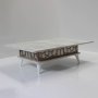 HANAH HOME Sto za dnevnu sobu Ottowa Ada Antique White - slika 3