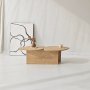 HANAH HOME Sto za dnevnu sobu Stones Sapphire Oak - slika 2
