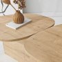 HANAH HOME Sto za dnevnu sobu Stones Sapphire Oak - slika 4