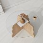 HANAH HOME Sto za dnevnu sobu Butterfly Sapphire Oak Transparent - slika 4