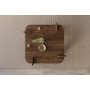 HANAH HOME Sto za dnevnu sobu Wood Walnut - slika 4