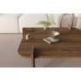 HANAH HOME Sto za dnevnu sobu Wood Walnut - slika 5