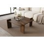 HANAH HOME Sto za dnevnu sobu Wood Walnut - slika 1