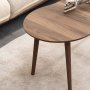 HANAH HOME Sto za dnevnu sobu Moon Walnut - slika 2