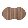 HANAH HOME Sto za dnevnu sobu Moon Walnut - slika 4