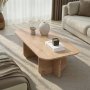HANAH HOME Sto za dnevnu sobu Akira Sapphire Oak - slika 2