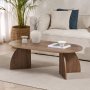 HANAH HOME Sto za dnevnu sobu Melina Venezia Walnut - slika 1
