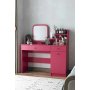 HANAH HOME Sto za šminkanje Harmony 2 Square Raspberry - slika 2