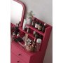 HANAH HOME Sto za šminkanje Harmony 2 Square Raspberry - slika 5