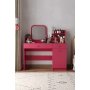 HANAH HOME Sto za šminkanje Harmony 2 Square Raspberry - slika 1