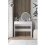 HANAH HOME Sto za šminkanje Harmony Mini Amorphous White - slika 1